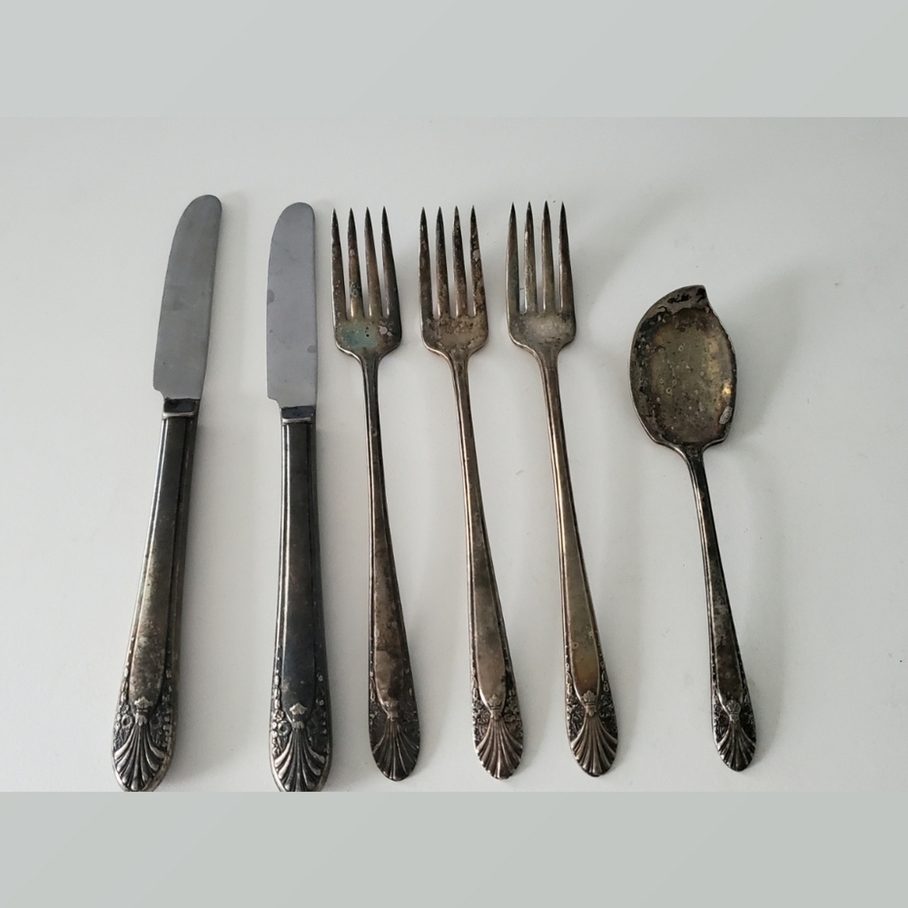 Crown Silverplate Assorted Utensils